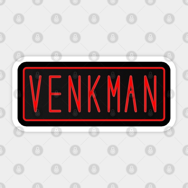 Venkman Sticker by nickbeta